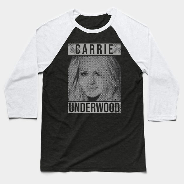 Carrie Underwood // illustrations Baseball T-Shirt by Degiab